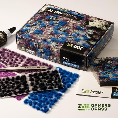 Gamers grass tuft - grass, box