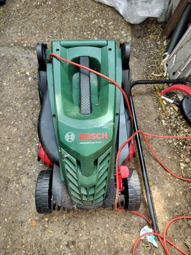 Bosch lawnmower grass - lawnmower, no