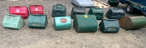 Lawn mower grass boxes - lawn, big